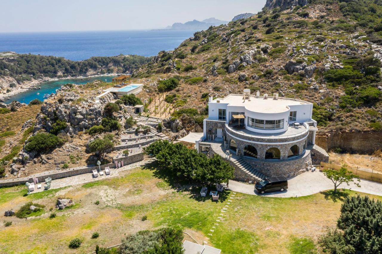 Pristine Seaview Villa , With 5-Star Resort Access ファリラキ エクステリア 写真