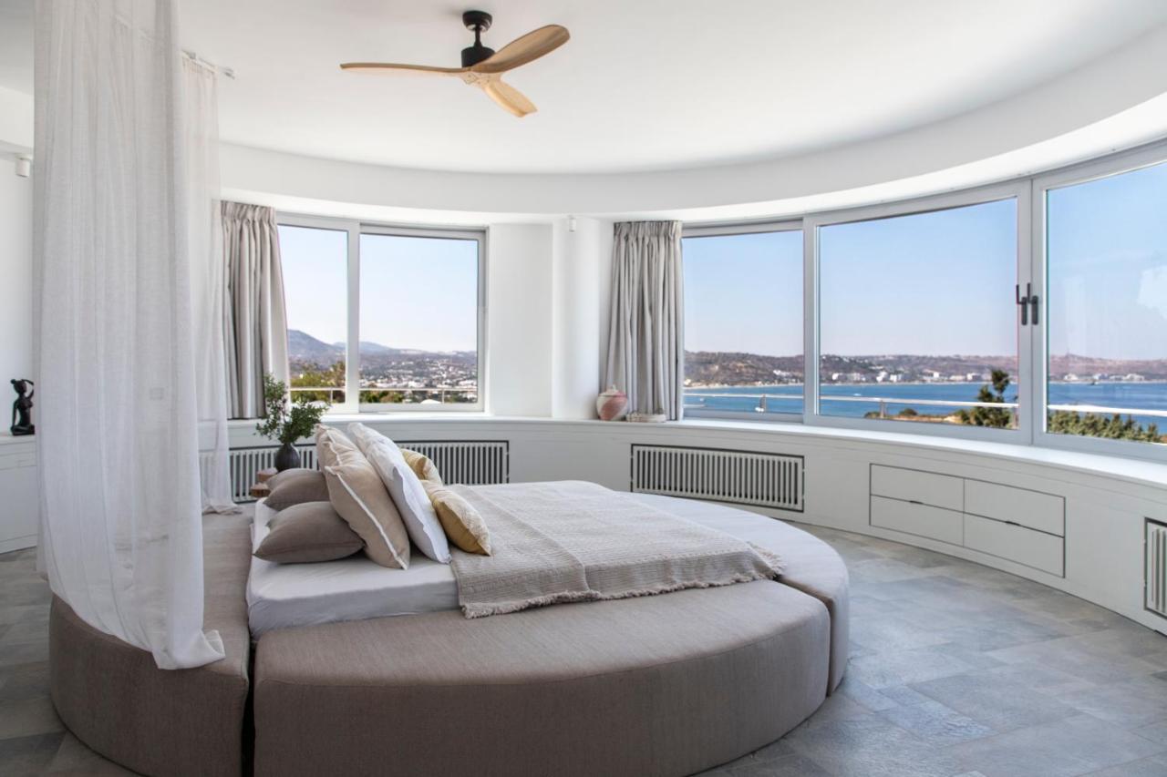 Pristine Seaview Villa , With 5-Star Resort Access ファリラキ エクステリア 写真